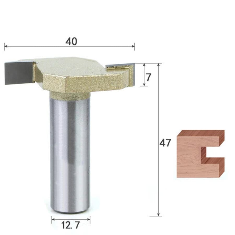 Fresa de Canal Lateral 7x40